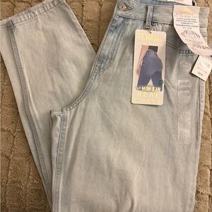 Rewash Women's High Rise Light Blue Jeans